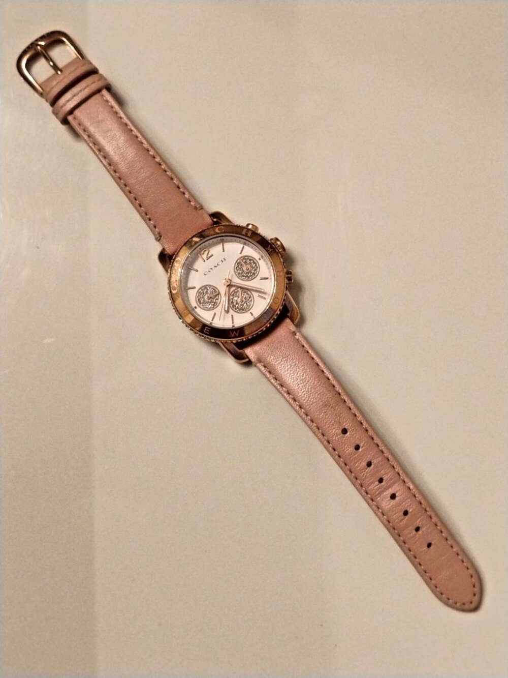 Ladies Coach Watch Excellent Condition New Battery